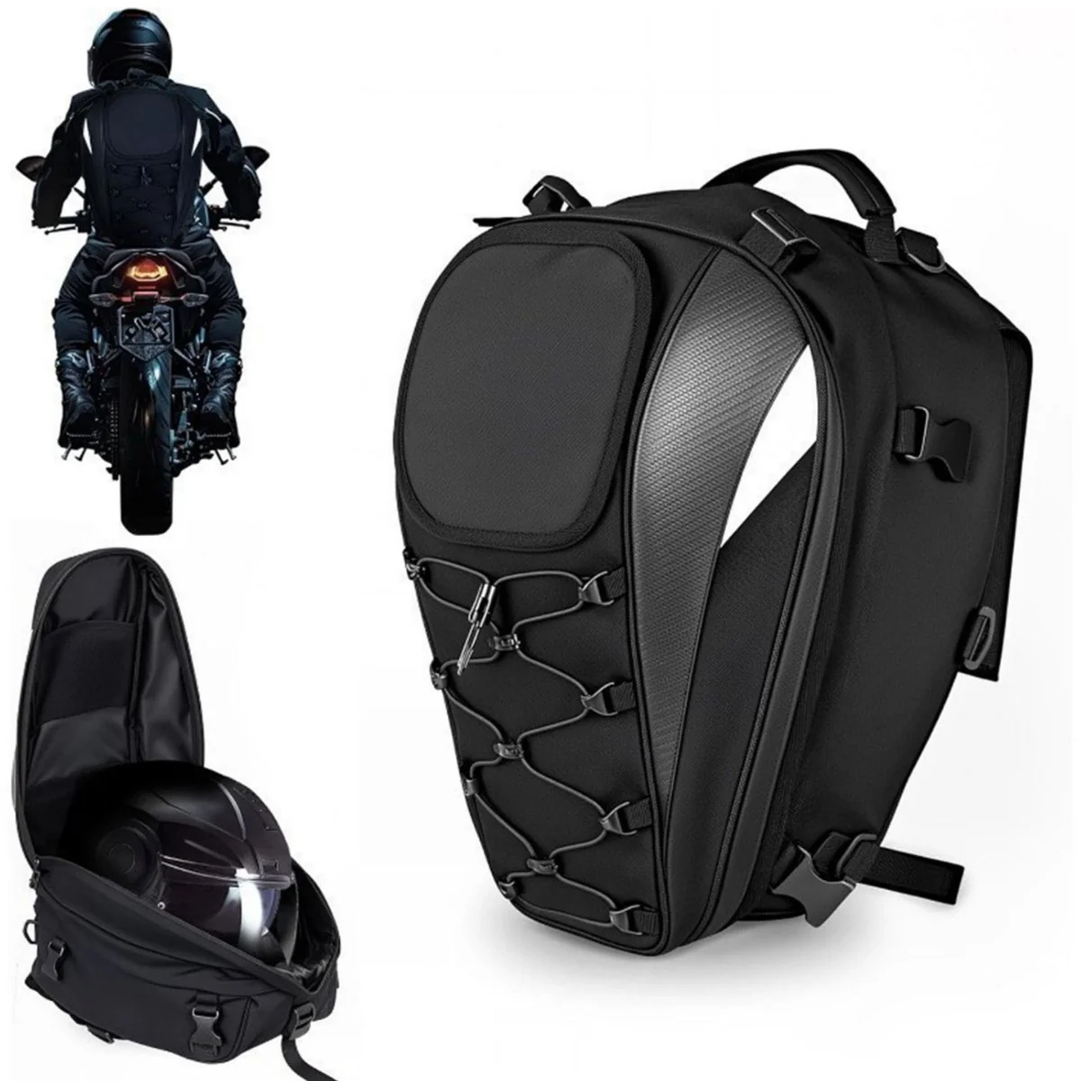 Convertible Motorcycle Tail Bag sample