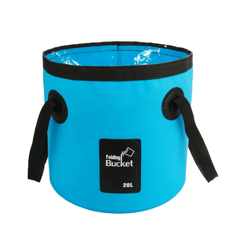 Round Collapsible Fishing Bucket sample