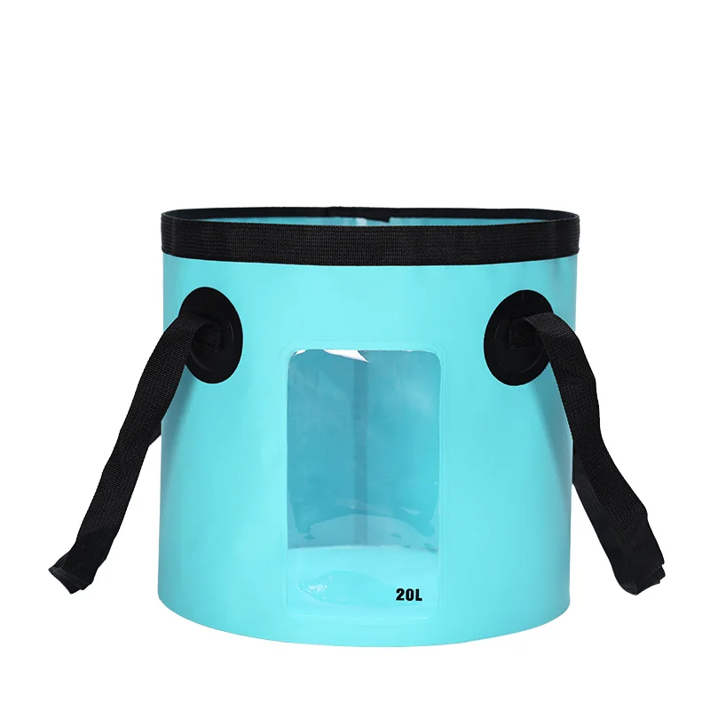 Windowed Folding Fishing Bucket format